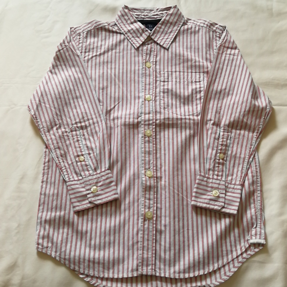 Boy S(6-7) Gapkids Button Down Shirt
